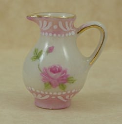 Pitcher - Victorian Rose Pastel