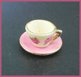 Tiny Roses Colonial Cups
