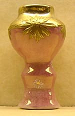 Vase  W/ Raised Gold & Lustre