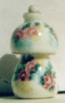 Tiny Tiffany Lamp - Roses