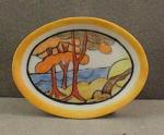 Tray - Clarice Cliff Coral Firs