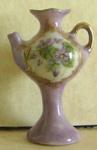 Tea Pot Vase -violets