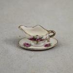 Gravy boat with underplate-American Beauty