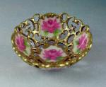  Pierced Bowl With Roses