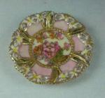 R.S. Prussia Pierced Plate Floral